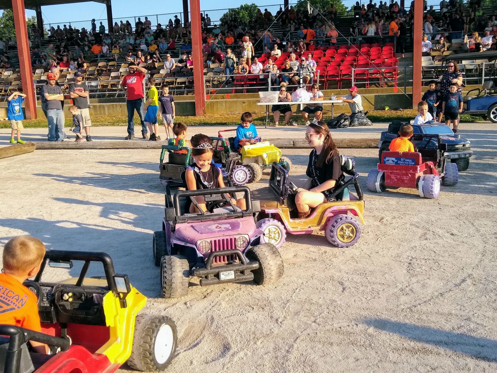 Children's demolition derby